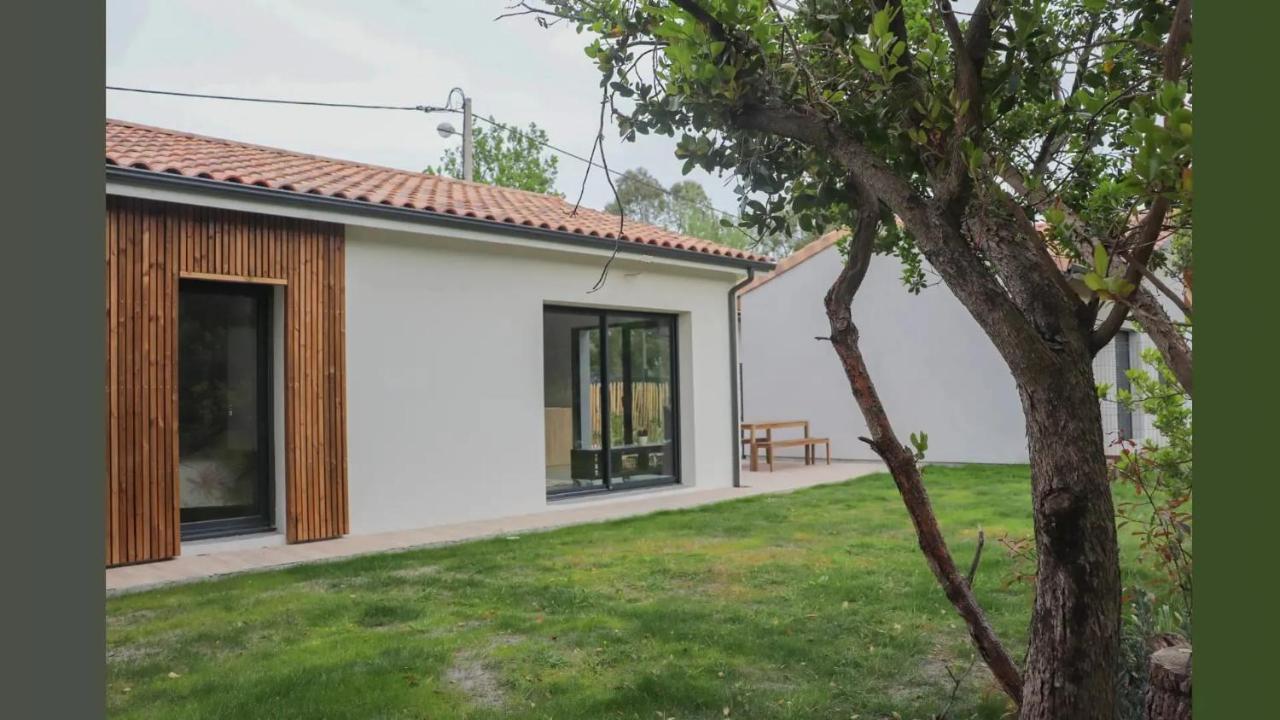 Charmante Maison Neuve Au Lac D'Hourtin Dış mekan fotoğraf
